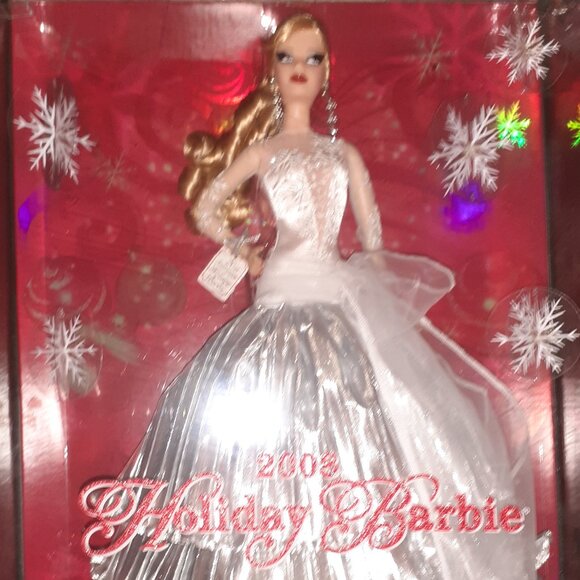 2008 HOLIDAY BARBIE BRAND NEW IN BOX - Picture 3 of 14